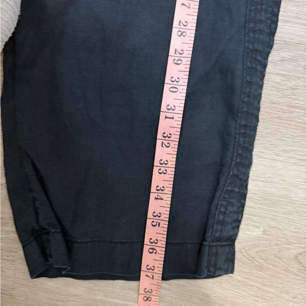 Athleta women’s  Dark Blue Cargo Pants Stretchy  Waistband - Picture 8 of 9